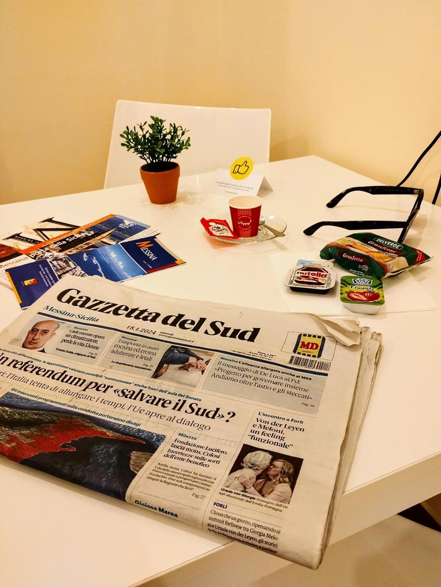 Suleima B&B Messina Centro Eksteriør bilde